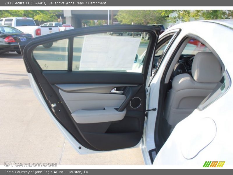 Bellanova White Pearl / Parchment 2013 Acura TL SH-AWD