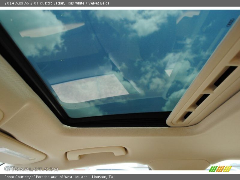 Ibis White / Velvet Beige 2014 Audi A6 2.0T quattro Sedan