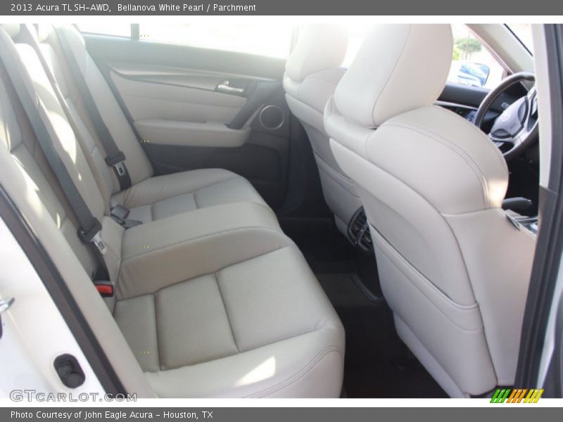 Bellanova White Pearl / Parchment 2013 Acura TL SH-AWD