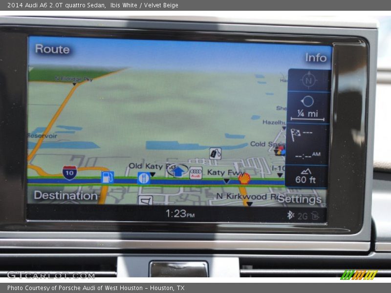 Ibis White / Velvet Beige 2014 Audi A6 2.0T quattro Sedan