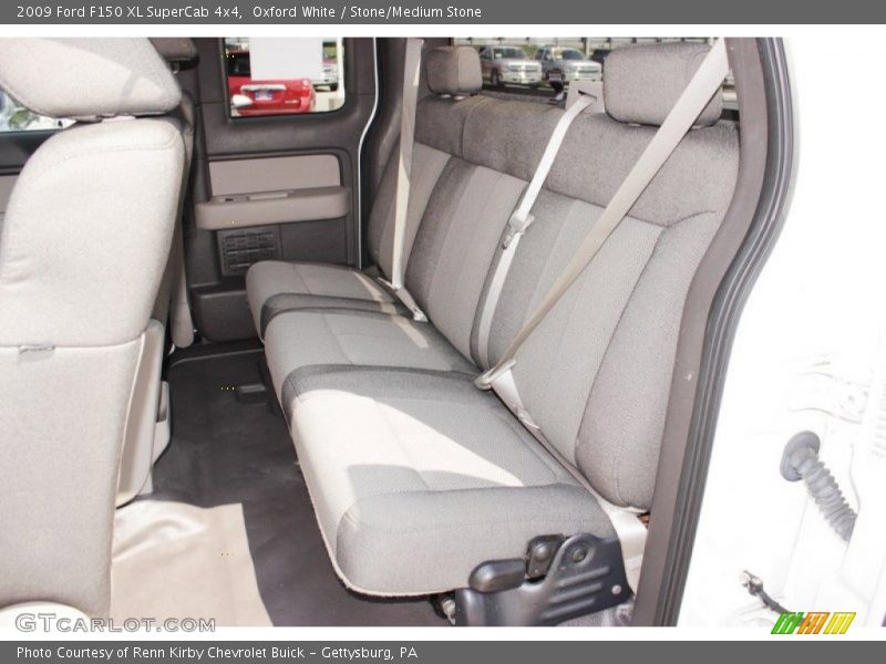 Oxford White / Stone/Medium Stone 2009 Ford F150 XL SuperCab 4x4