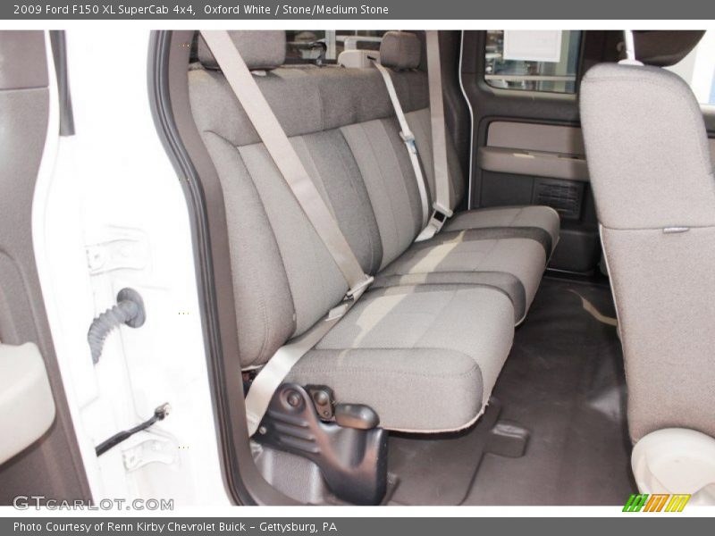 Oxford White / Stone/Medium Stone 2009 Ford F150 XL SuperCab 4x4