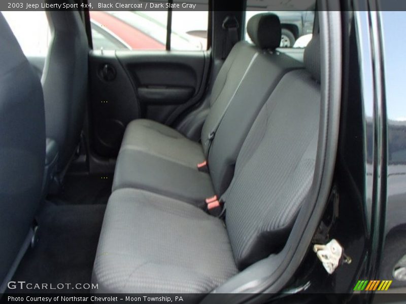 Black Clearcoat / Dark Slate Gray 2003 Jeep Liberty Sport 4x4