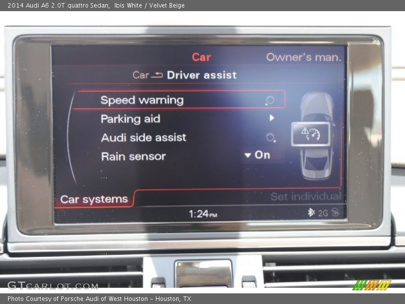 Ibis White / Velvet Beige 2014 Audi A6 2.0T quattro Sedan