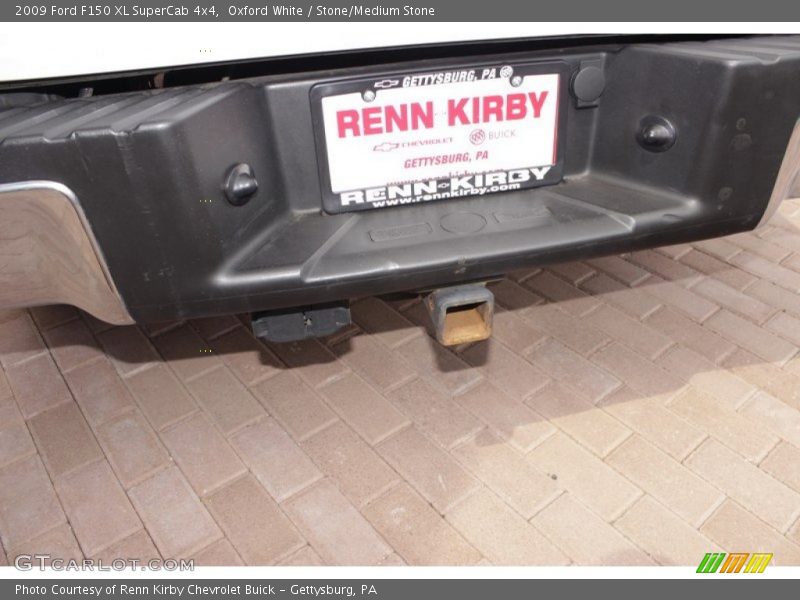 Oxford White / Stone/Medium Stone 2009 Ford F150 XL SuperCab 4x4