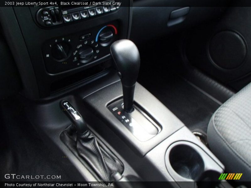 Black Clearcoat / Dark Slate Gray 2003 Jeep Liberty Sport 4x4