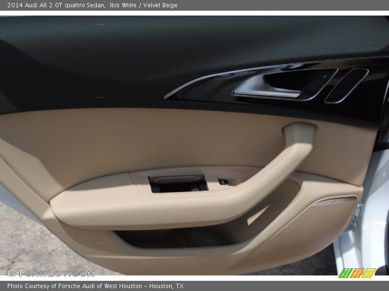 Ibis White / Velvet Beige 2014 Audi A6 2.0T quattro Sedan