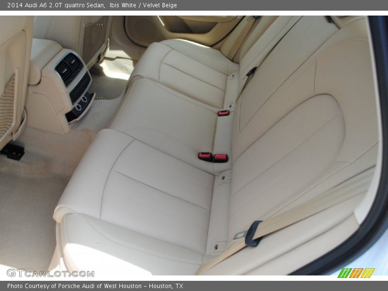 Ibis White / Velvet Beige 2014 Audi A6 2.0T quattro Sedan