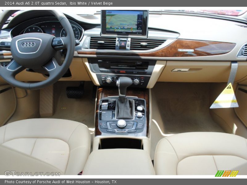 Ibis White / Velvet Beige 2014 Audi A6 2.0T quattro Sedan