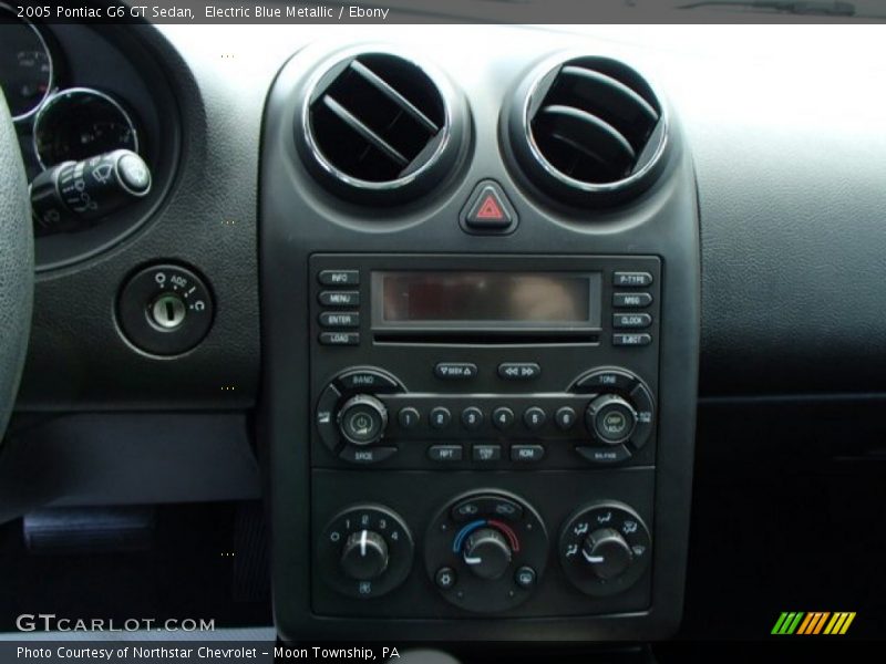 Electric Blue Metallic / Ebony 2005 Pontiac G6 GT Sedan