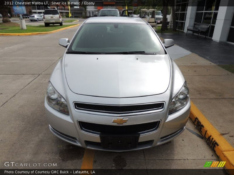 Silver Ice Metallic / Ebony 2012 Chevrolet Malibu LT