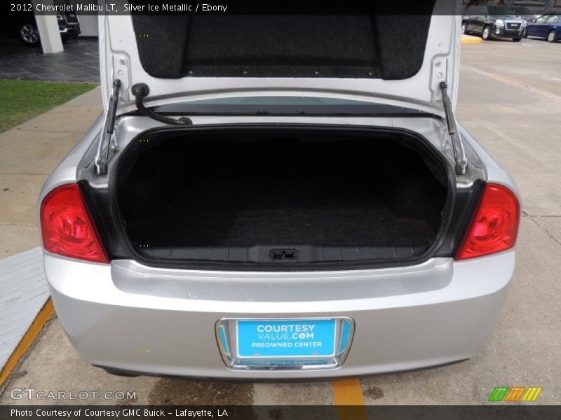 Silver Ice Metallic / Ebony 2012 Chevrolet Malibu LT