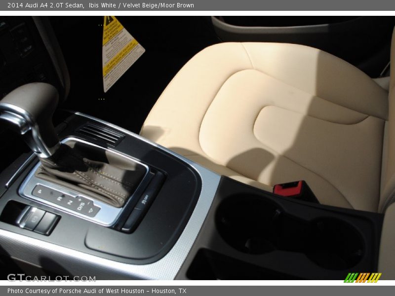 Ibis White / Velvet Beige/Moor Brown 2014 Audi A4 2.0T Sedan