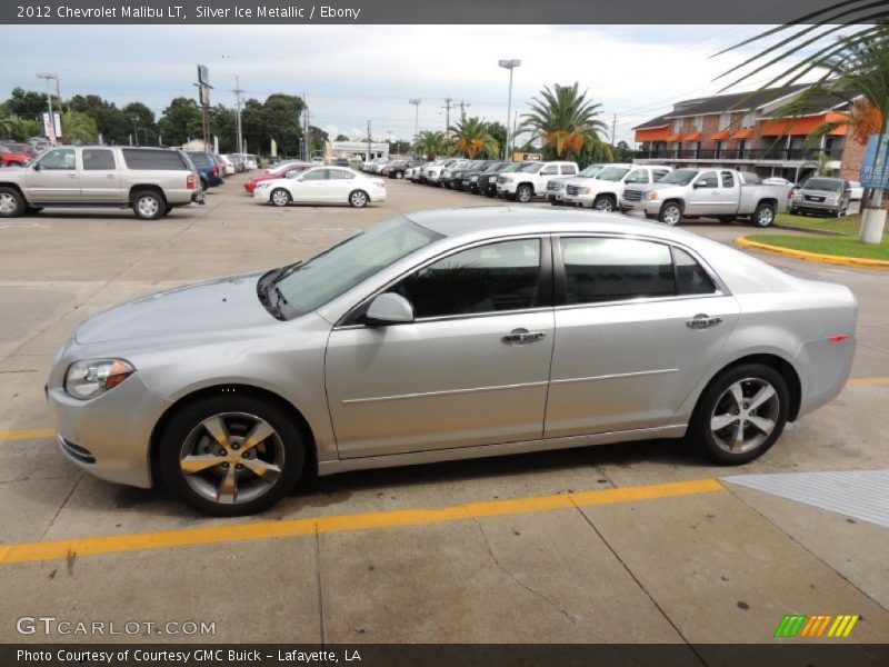 Silver Ice Metallic / Ebony 2012 Chevrolet Malibu LT