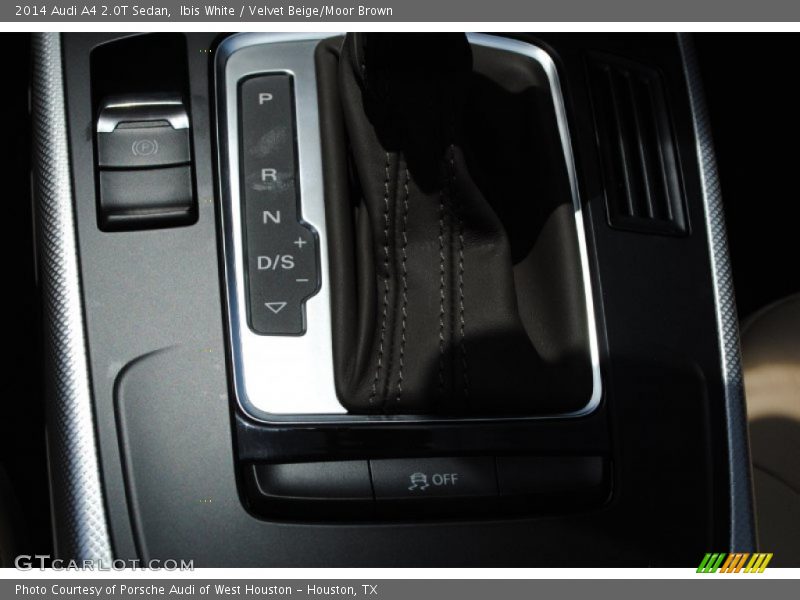 Ibis White / Velvet Beige/Moor Brown 2014 Audi A4 2.0T Sedan
