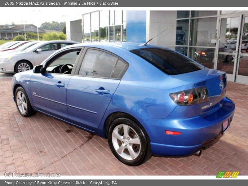  2005 MAZDA3 s Sedan Winning Blue Mica