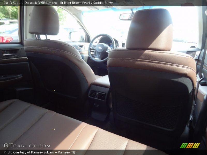 Brilliant Brown Pearl / Saddle Brown 2013 Subaru Outback 3.6R Limited