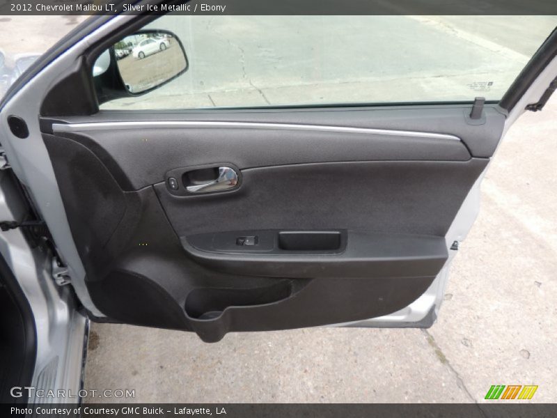 Silver Ice Metallic / Ebony 2012 Chevrolet Malibu LT