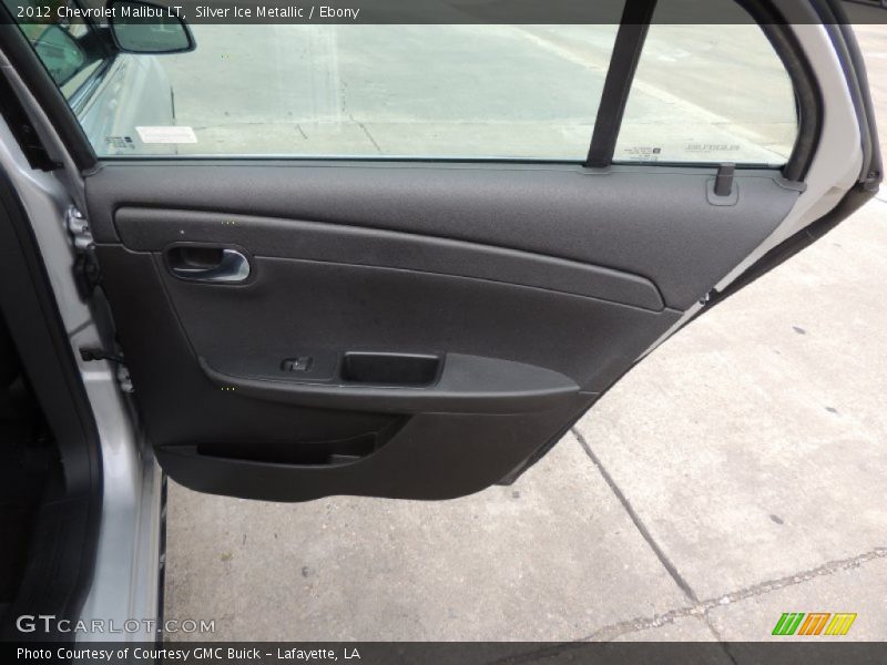 Silver Ice Metallic / Ebony 2012 Chevrolet Malibu LT