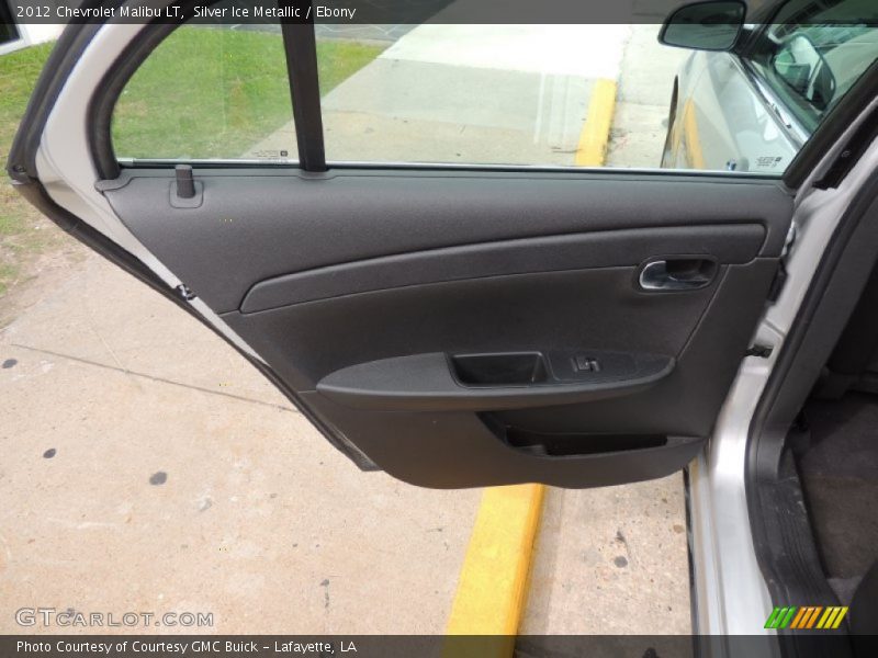 Silver Ice Metallic / Ebony 2012 Chevrolet Malibu LT