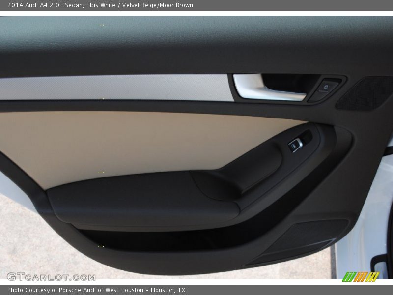 Ibis White / Velvet Beige/Moor Brown 2014 Audi A4 2.0T Sedan