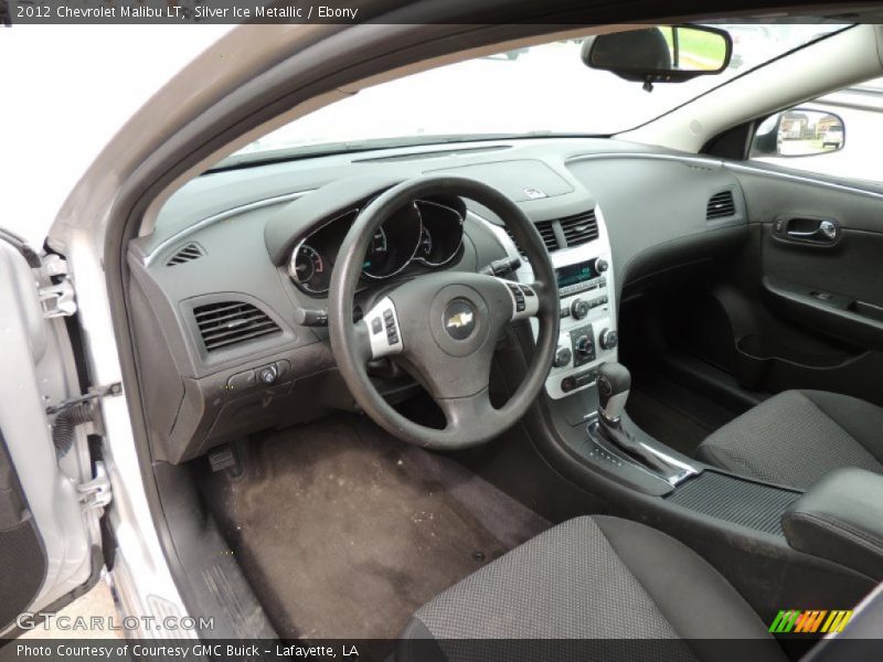 Silver Ice Metallic / Ebony 2012 Chevrolet Malibu LT