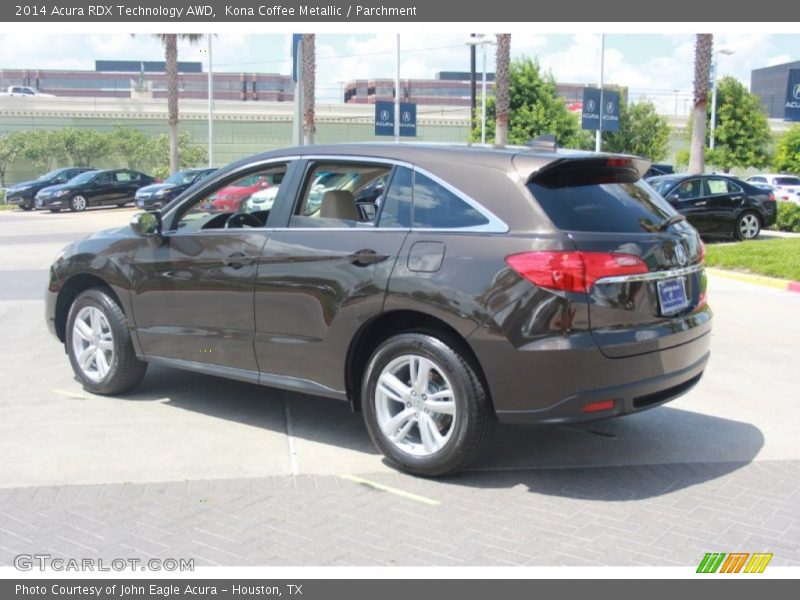 Kona Coffee Metallic / Parchment 2014 Acura RDX Technology AWD