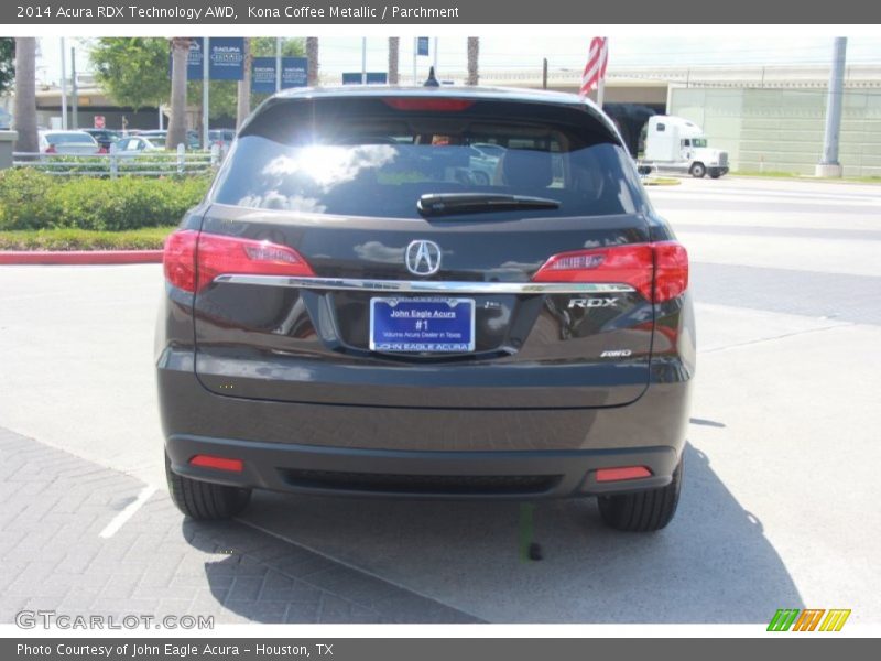 Kona Coffee Metallic / Parchment 2014 Acura RDX Technology AWD