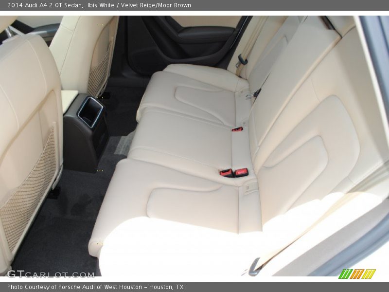 Ibis White / Velvet Beige/Moor Brown 2014 Audi A4 2.0T Sedan