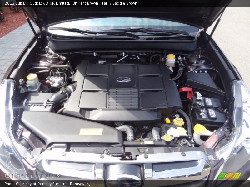 Brilliant Brown Pearl / Saddle Brown 2013 Subaru Outback 3.6R Limited