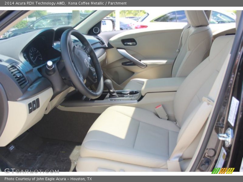 Kona Coffee Metallic / Parchment 2014 Acura RDX Technology AWD