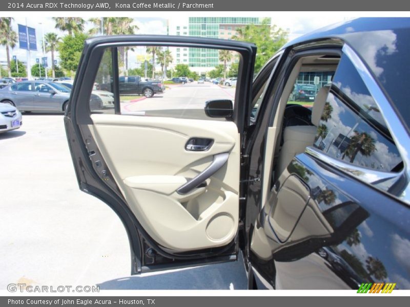 Kona Coffee Metallic / Parchment 2014 Acura RDX Technology AWD