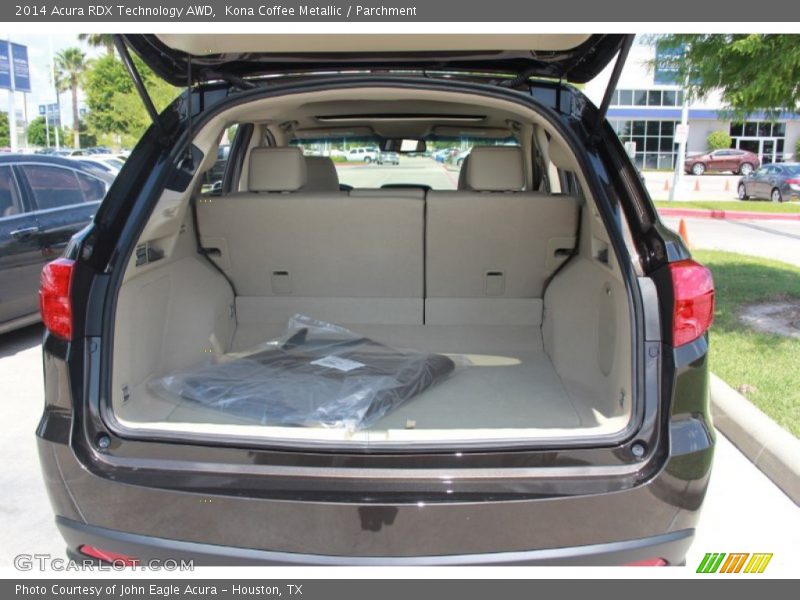 Kona Coffee Metallic / Parchment 2014 Acura RDX Technology AWD