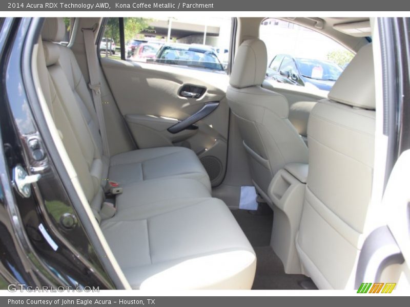 Kona Coffee Metallic / Parchment 2014 Acura RDX Technology AWD