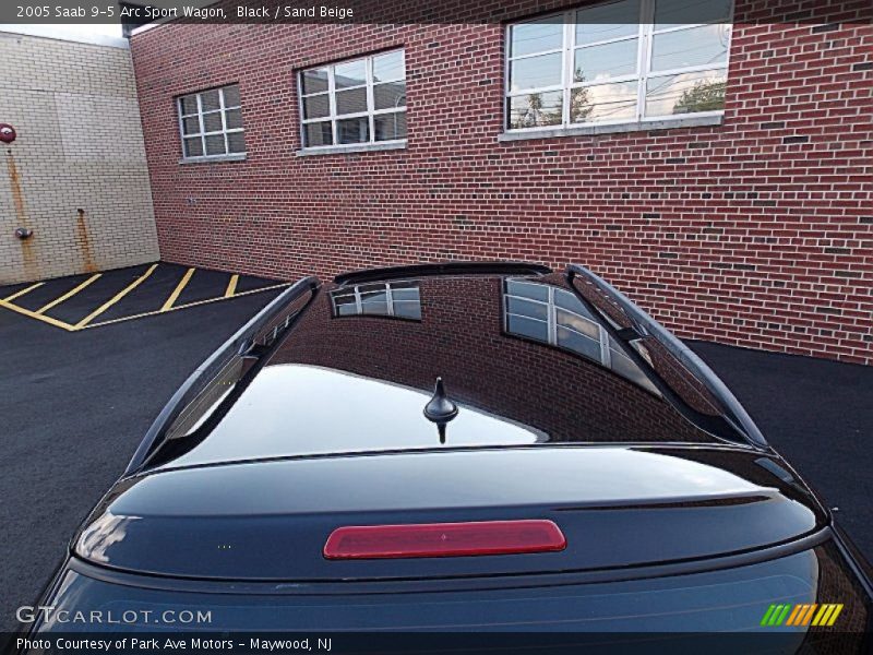 Black / Sand Beige 2005 Saab 9-5 Arc Sport Wagon