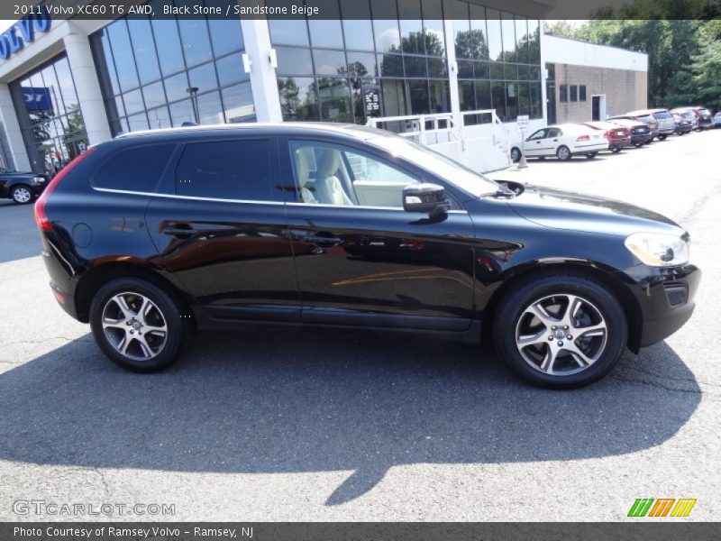 Black Stone / Sandstone Beige 2011 Volvo XC60 T6 AWD