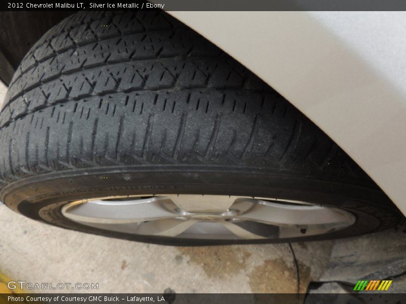 Silver Ice Metallic / Ebony 2012 Chevrolet Malibu LT