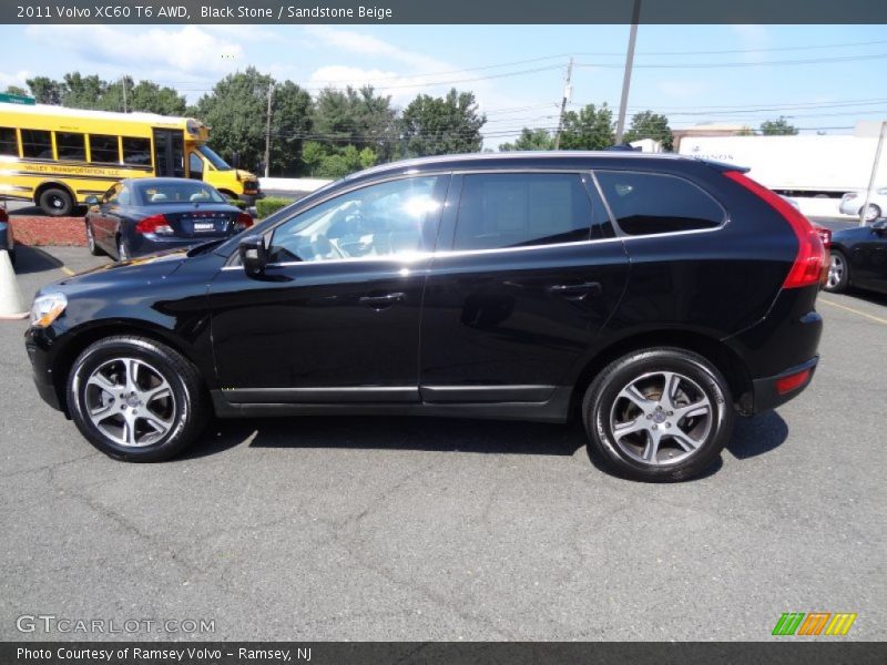 Black Stone / Sandstone Beige 2011 Volvo XC60 T6 AWD