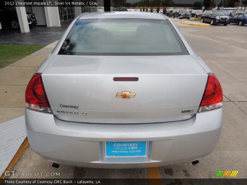 Silver Ice Metallic / Gray 2012 Chevrolet Impala LT