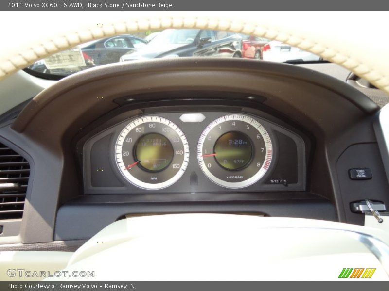 Black Stone / Sandstone Beige 2011 Volvo XC60 T6 AWD