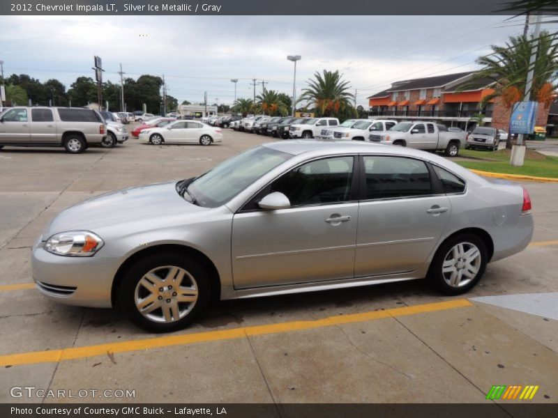 Silver Ice Metallic / Gray 2012 Chevrolet Impala LT