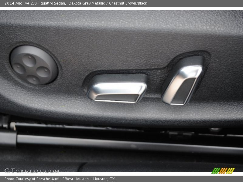 Dakota Grey Metallic / Chestnut Brown/Black 2014 Audi A4 2.0T quattro Sedan