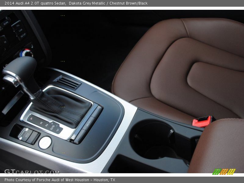 Dakota Grey Metallic / Chestnut Brown/Black 2014 Audi A4 2.0T quattro Sedan