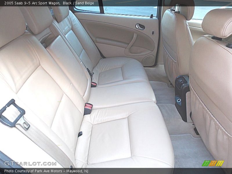 Black / Sand Beige 2005 Saab 9-5 Arc Sport Wagon