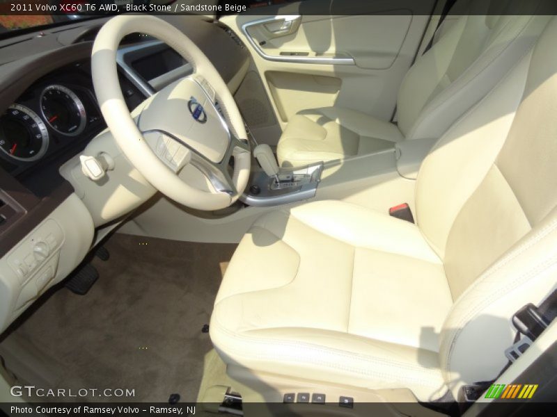 Black Stone / Sandstone Beige 2011 Volvo XC60 T6 AWD