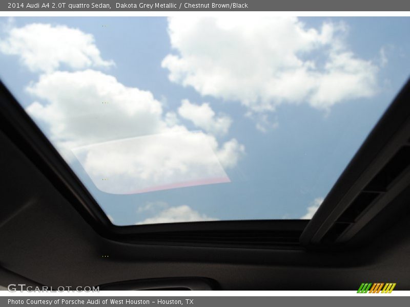 Dakota Grey Metallic / Chestnut Brown/Black 2014 Audi A4 2.0T quattro Sedan