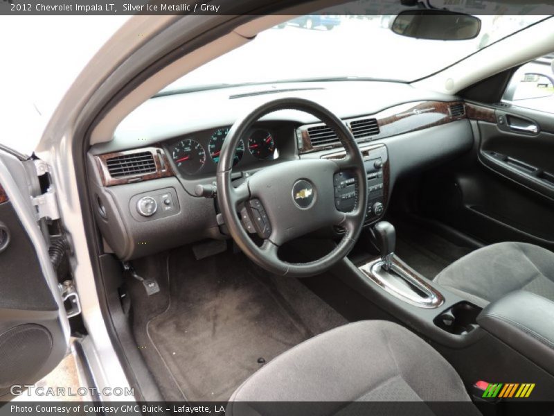 Silver Ice Metallic / Gray 2012 Chevrolet Impala LT