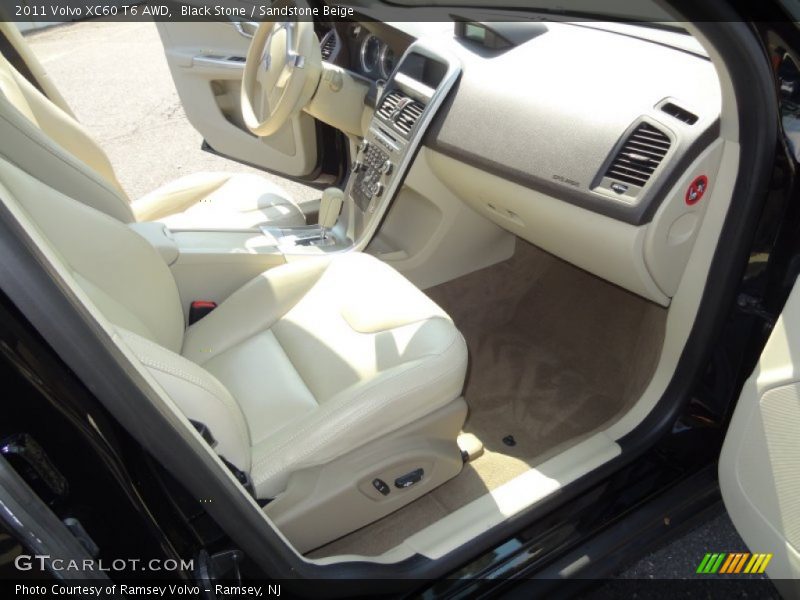 Black Stone / Sandstone Beige 2011 Volvo XC60 T6 AWD
