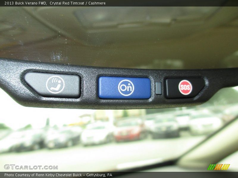 Crystal Red Tintcoat / Cashmere 2013 Buick Verano FWD