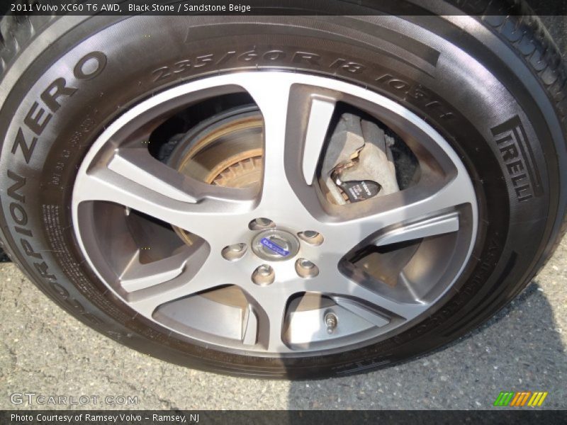 Black Stone / Sandstone Beige 2011 Volvo XC60 T6 AWD